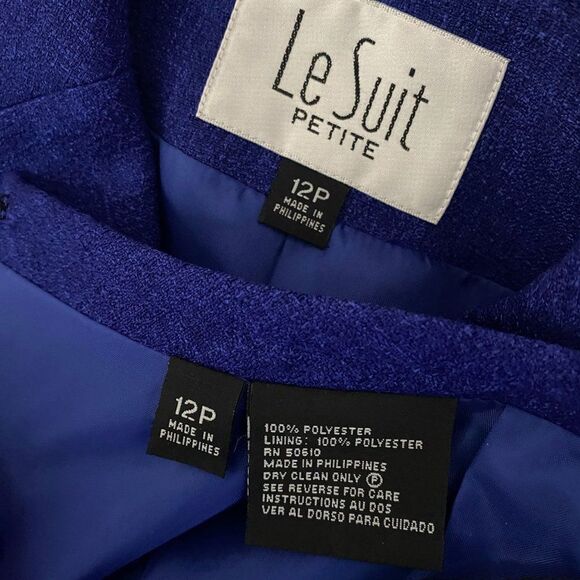 Le Suit Skirt Suit Set‎ 12 Petite - Picture 7 of 8